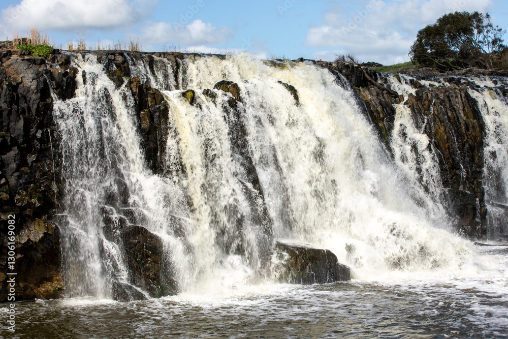 Hopkins Falls Warrnambool, Victoria, Australia. Hopkins Falls Warrnambool, Victoria, Australia.