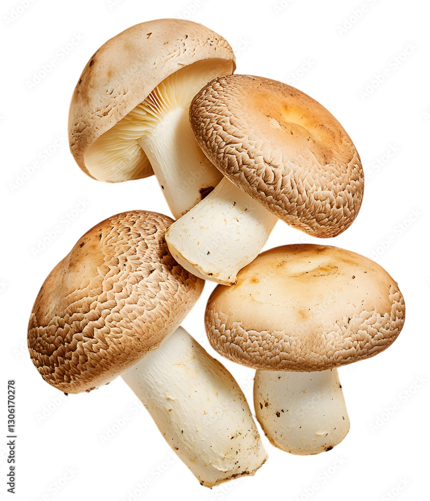 High-Resolution Golden Porcini Mushroom - PNG High-Resolution Golden Porcini Mushroom - PNG