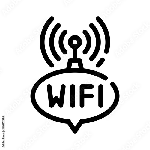 wireless line icon