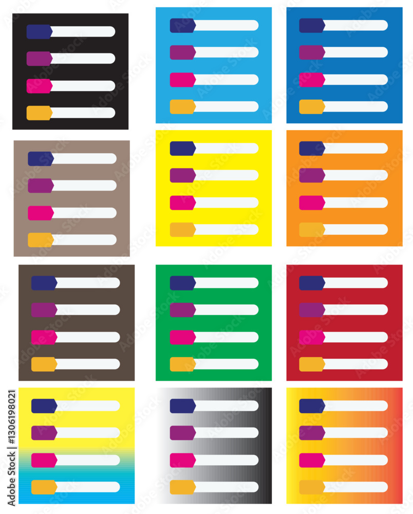 Paper Labels Set Paper Labels Set