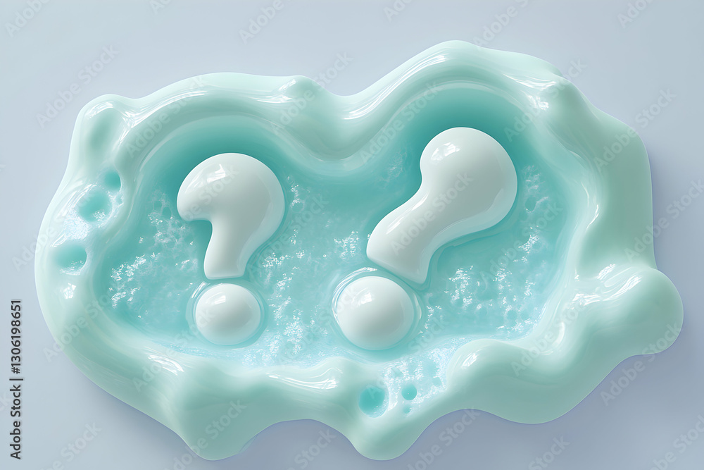 Conceptual image showcasing uncertain decisions and information seeking Conceptual image showcasing uncertain decisions and information seeking
