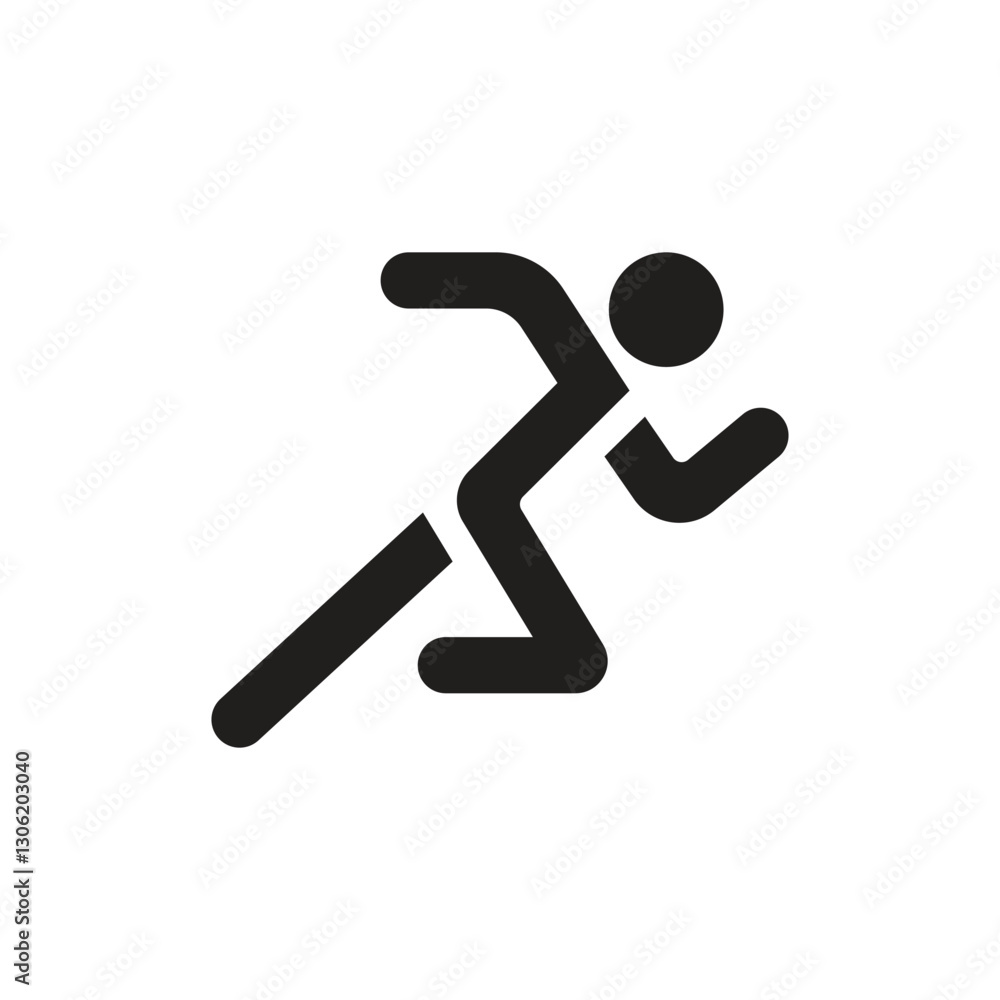 Fast run icon template, rush icon for graphic design, logo, web site, social media, mobile app, ui illustration Fast run icon template, rush icon for graphic design, logo, web site, social media, mobile app, ui illustration
