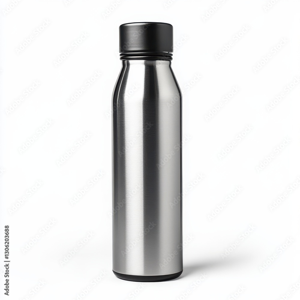 Sleek stainless steel water bottle ideal for hydration during outdoor adventures and daily activities Sleek stainless steel water bottle ideal for hydration during outdoor adventures and daily activities