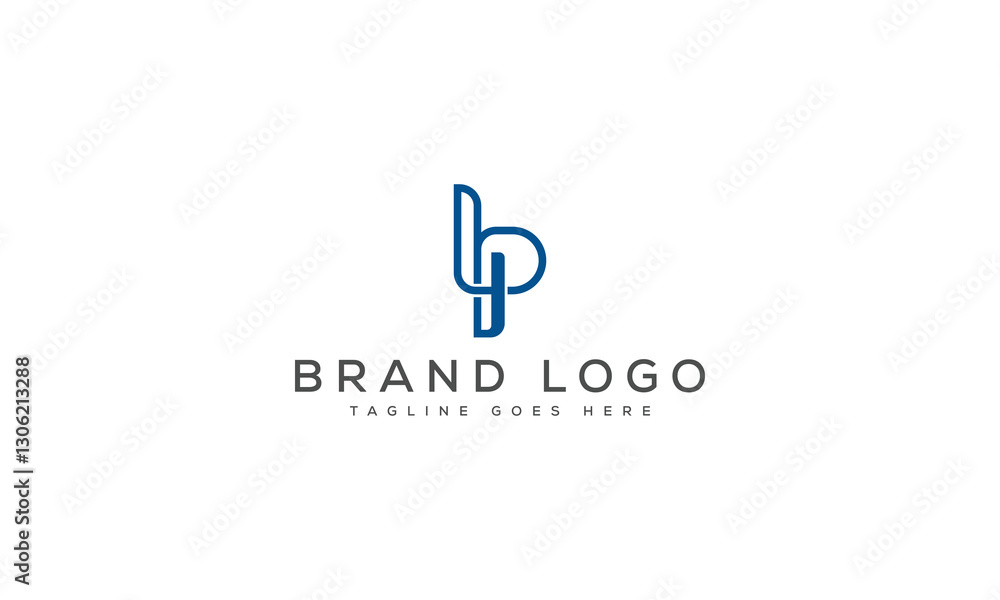 letter LP logo design vector template design for brand. letter LP logo design vector template design for brand.