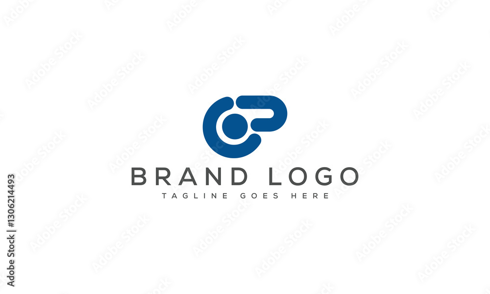 letter CP logo design vector template design for brand. letter CP logo design vector template design for brand.