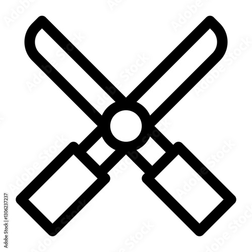 agriculture thin icon