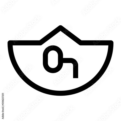 agriculture thin icon