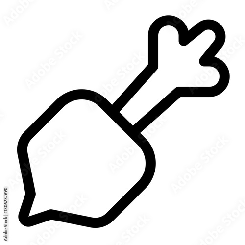 agriculture thin icon