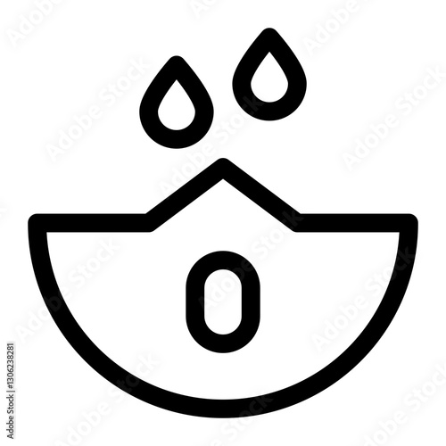 agriculture thin icon