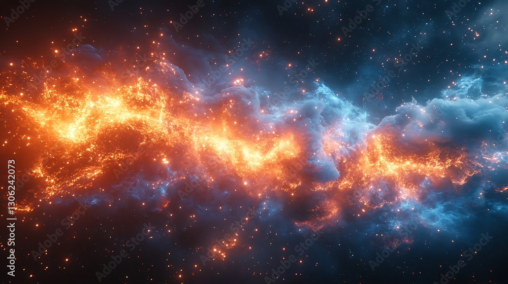 Cosmic Supernova Fiery Detonation Energy Surge Galactic Impact Shockwave Photo Cosmic Supernova Fiery Detonation Energy Surge Galactic Impact Shockwave Photo