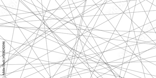 Abstract black lines with white background. Creative and geometric shape with luxury pattern and paper texture design. abstract background with stripes for website design Technology background.	
