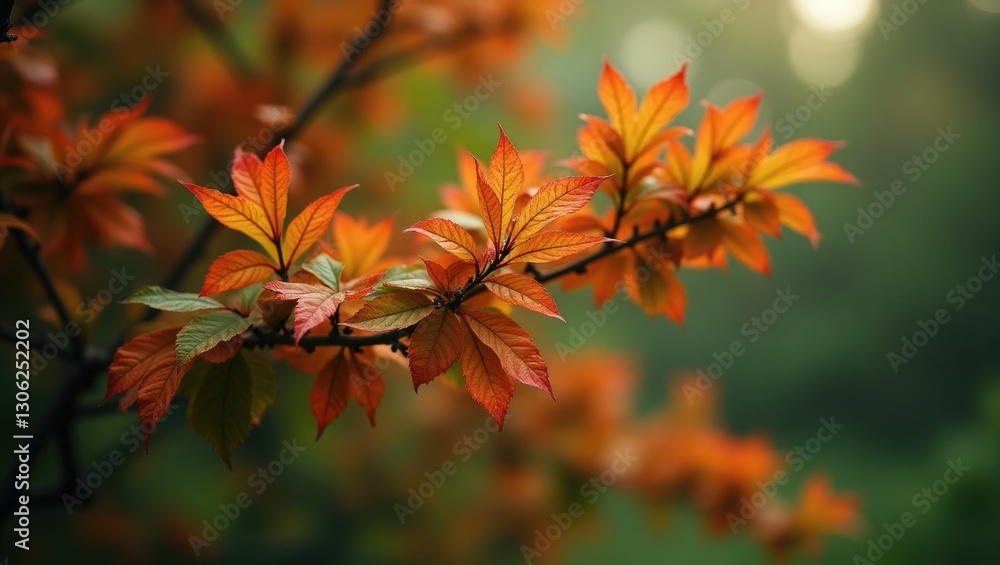 fuzzy foliage of a forest tree fuzzy foliage of a forest tree