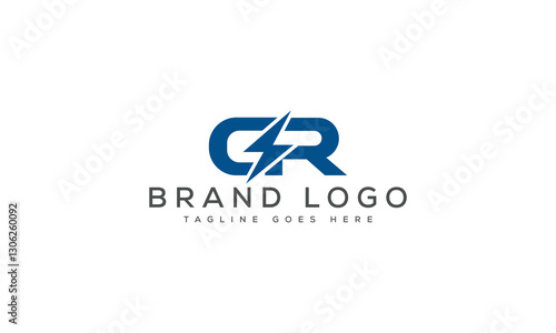 Creative CR logo for Branding  and Startups.