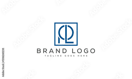 Creative PL logo for Branding  and Startups.