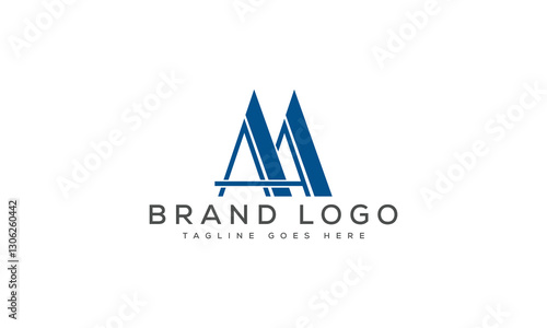 Creative AA logo for Branding  and Startups.