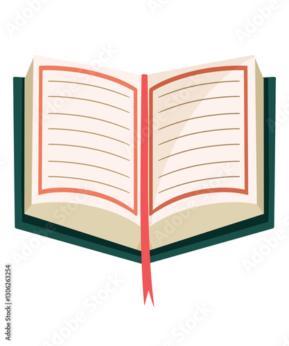 Quran Ramadhan Flat Vector Illustration