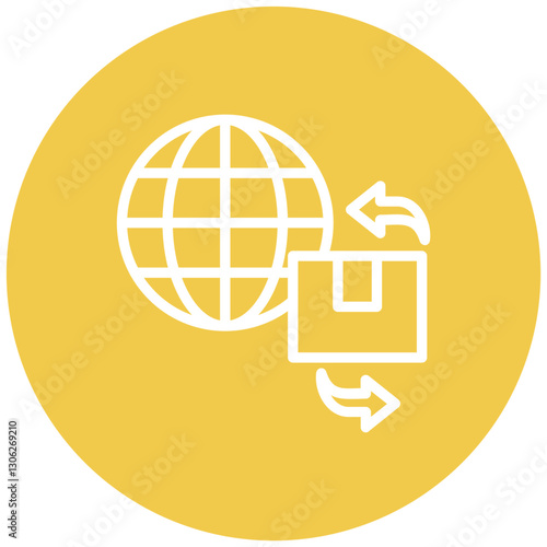 Worldwide Shipping Icon