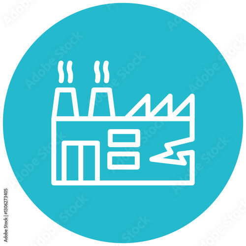 Factory Breakdown Icon