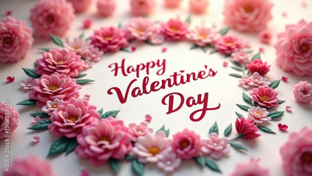 Handcrafted decorative heart Valentine's Day card design. Handcrafted decorative heart Valentine's Day card design.