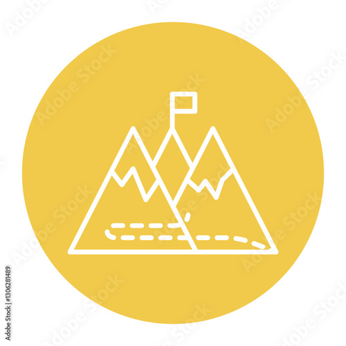 Mountaineering Icon