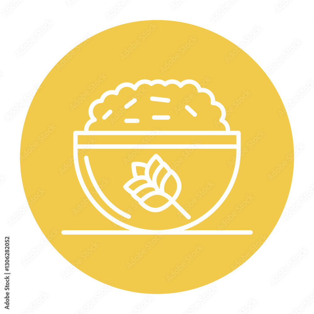 Obraz premium Carbohydrates Icon