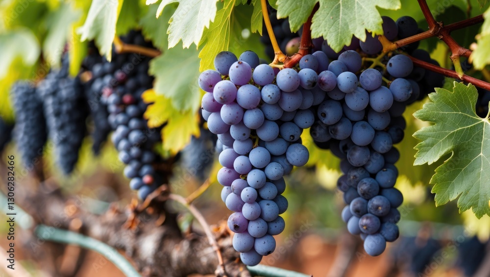 custom made wallpaper toronto digitalAbundant cluster of grapes hanging on the vine