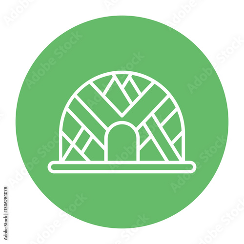 Geodesic Dome Icon