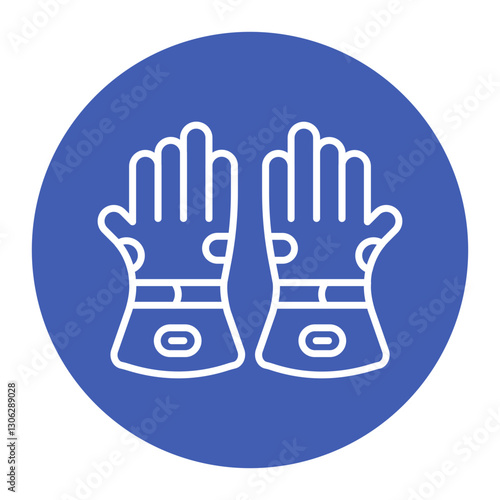 Ski Gloves Icon
