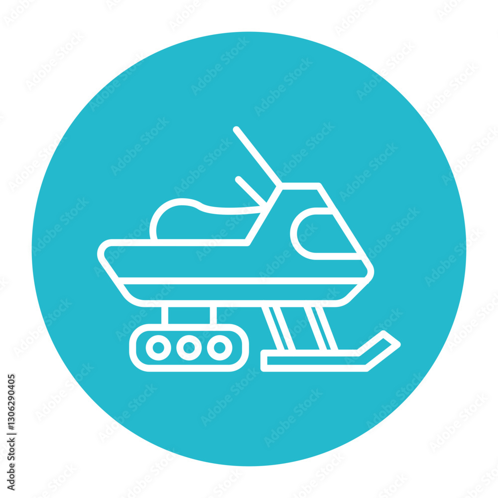 Snowmobile Icon