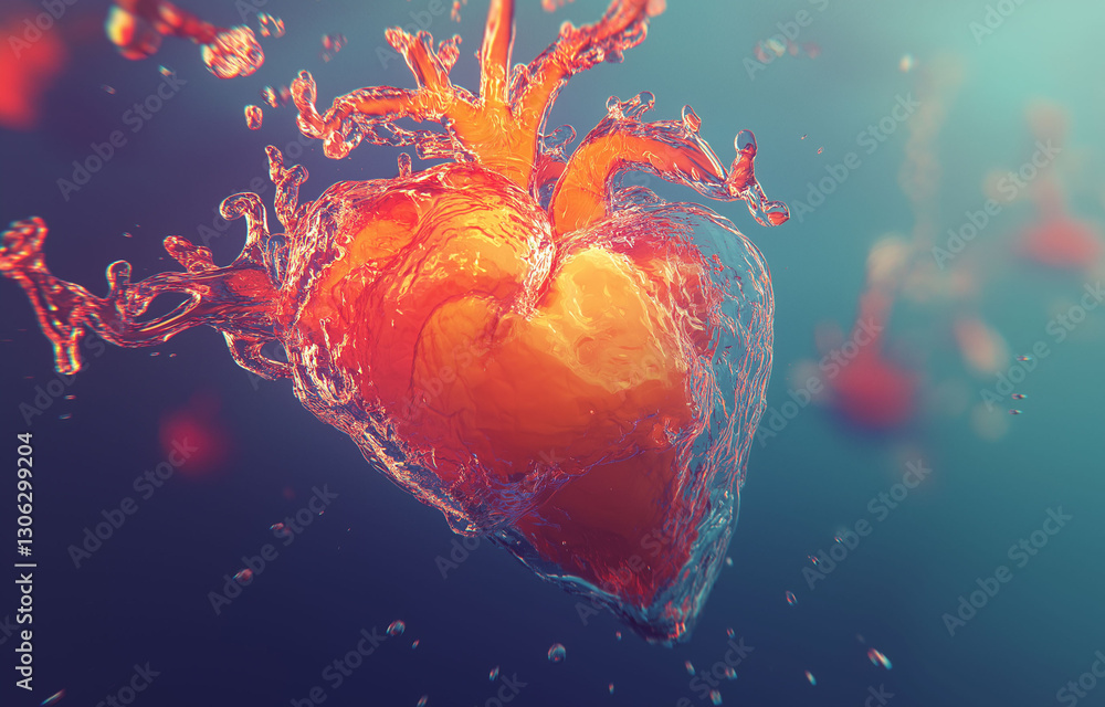 Obraz premium Dash diet nutrition vegetables. Healthy grains. Low sodium minerals. Image depicting heart health and DASH diet for blood pressure management.