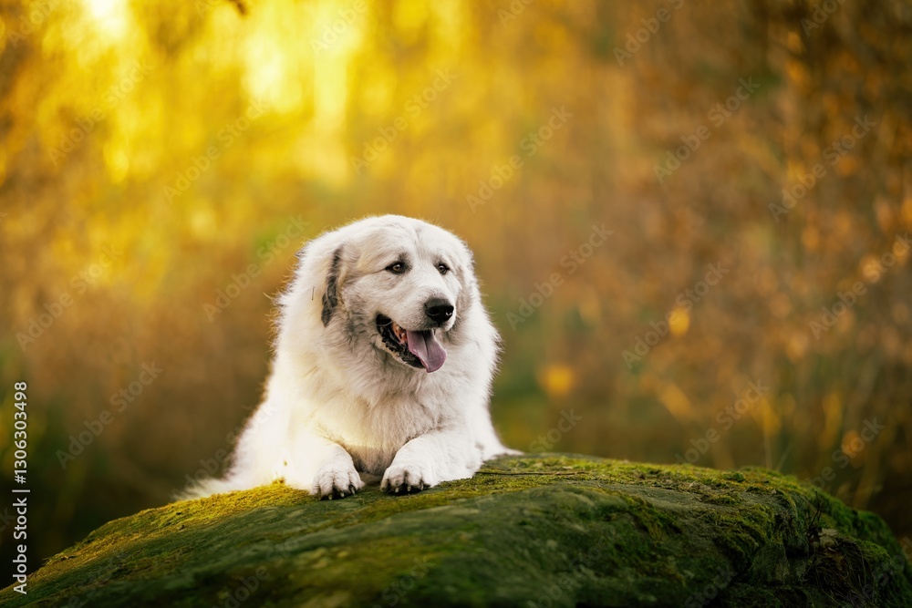 The Pyrenean Mountain Dog, at first glance, inspires respect, but once you get to know him, you will discover what a gentle and cuddly dog he is. The Pyrenean Mountain Dog, at first glance, inspires respect, but once you get to know him, you will discover what a gentle and cuddly dog he is.