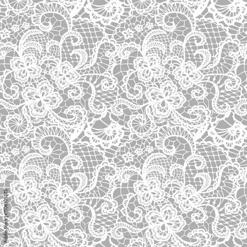 Lace Pattern Background Design Template