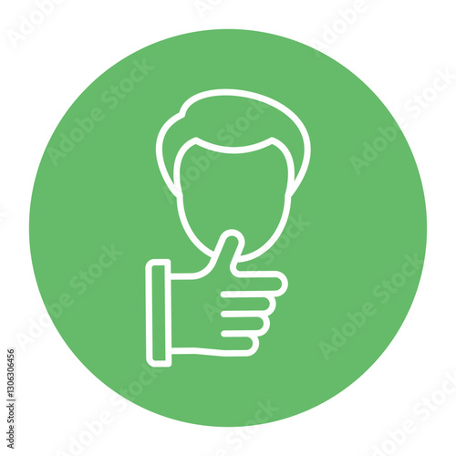 Thumb Sucking Icon