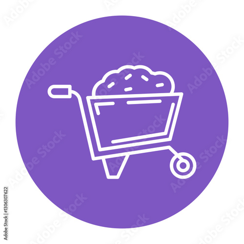 Wheelbarrow Icon