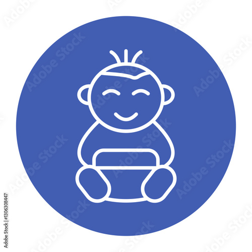 Happy baby Icon