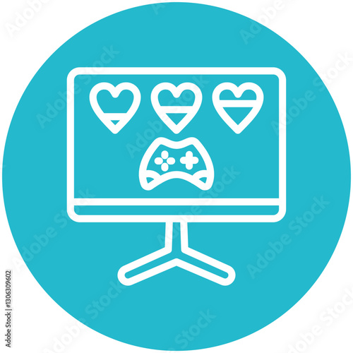 Hearts Life Icon