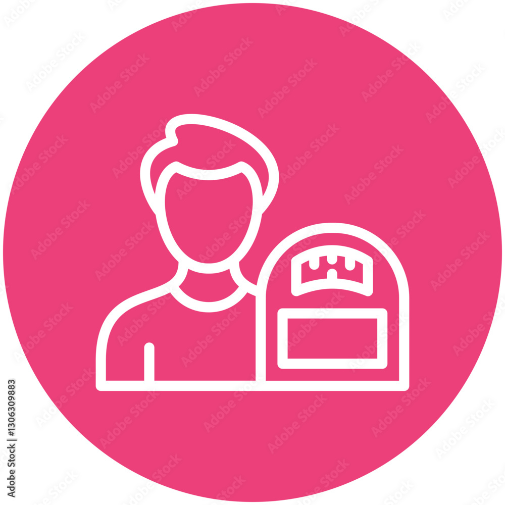 Weight Monitoring Icon Weight Monitoring Icon