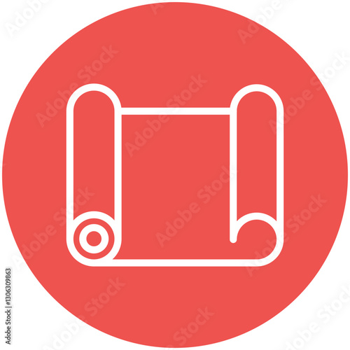 Yoga Mat Icon