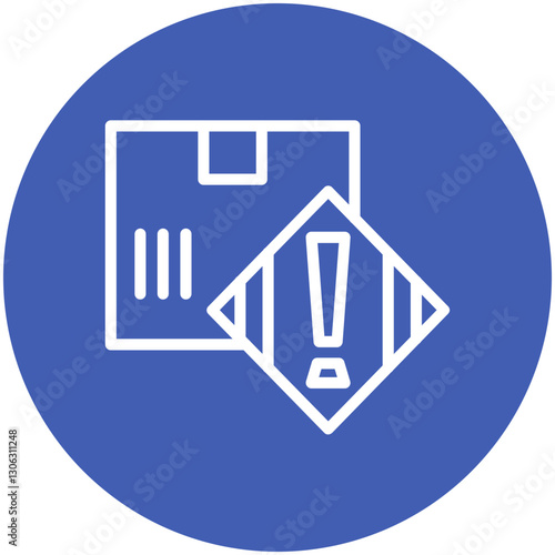 Dangerous Goods Icon