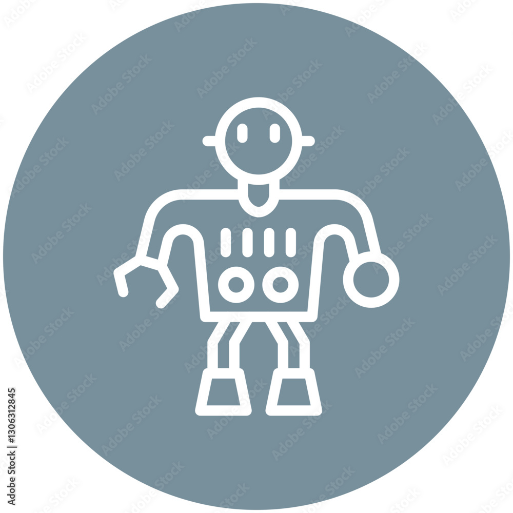 Fototapeta premium Robot Icon