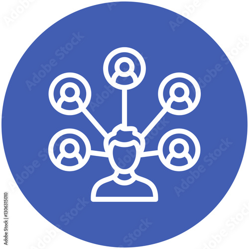 Networking with People Icon