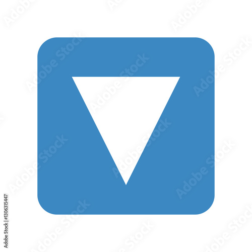 Free Download Downwards Button - GFXLoad