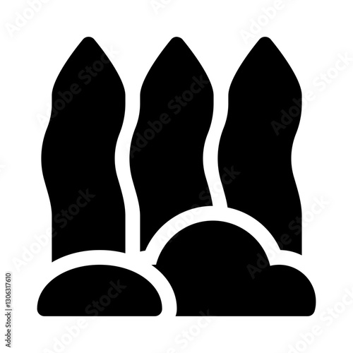 kelp glyph icon