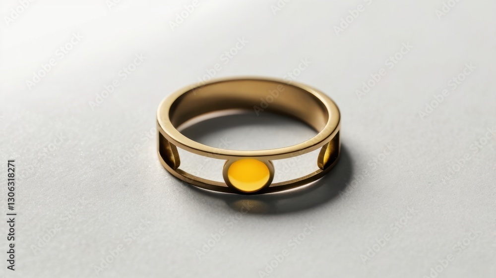 Simple Yellow Moon Phase Ring Icon in Gold Isolating 3-Gigapixel Jewelry Standard Simple Yellow Moon Phase Ring Icon in Gold Isolating 3-Gigapixel Jewelry Standard