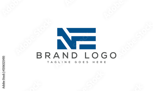 Creative NE logo for Branding  and Startups.