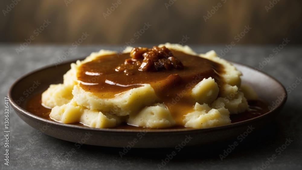 Organic Mashed Potatoes with Homemade Gravy for Thanksgiving Organic Mashed Potatoes with Homemade Gravy for Thanksgiving