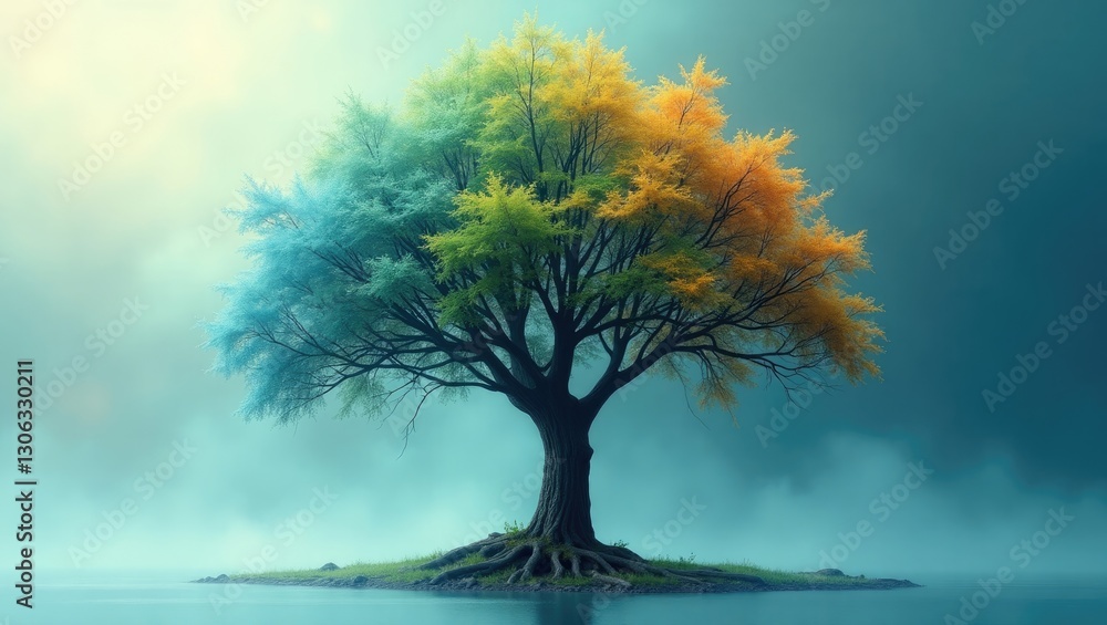 tree featuring an alpha channel and clipping path set against a translucent backdrop tree featuring an alpha channel and clipping path set against a translucent backdrop
