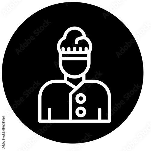 Vector Design Chef Icon Style