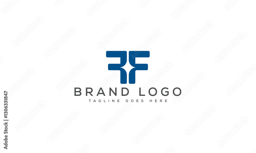 Obraz premium Creative FF logo for Branding and Startups.