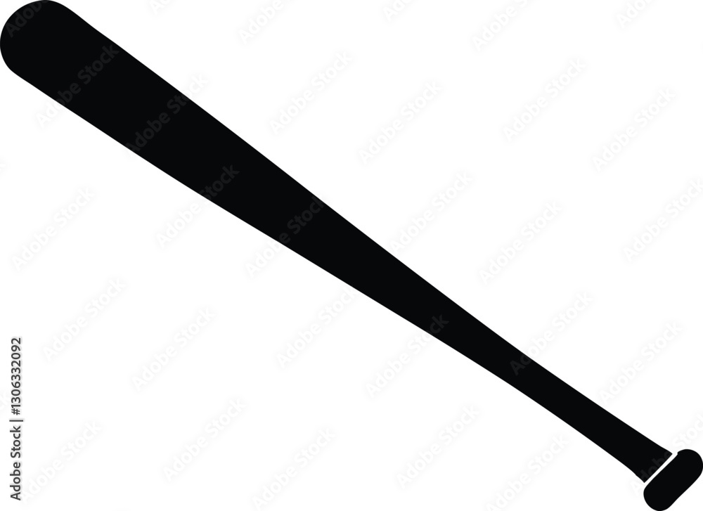 Baseball bat black silhouette icon vector design, Baseball icon logo vector
Baseball bat black silhouette icon vector design, Baseball icon logo vector